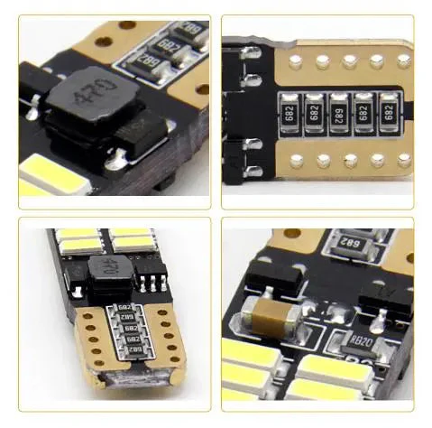 Feux de position / Veilleuses LED pour HONDA Logo (GA3) (03.1999 à 03.2002) - LED T10 W5W – Image 2