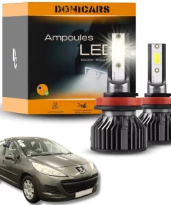 Pack Ampoules LED H7 Peugeot 207 (2006 à 2014) - Kit LED
